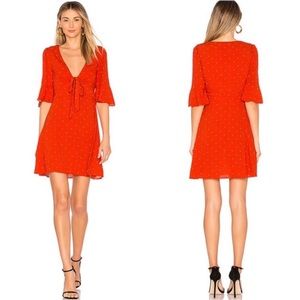 Free People All Yours Polka Dot Dress Size 6